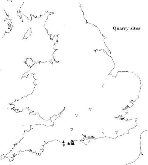 distribution map